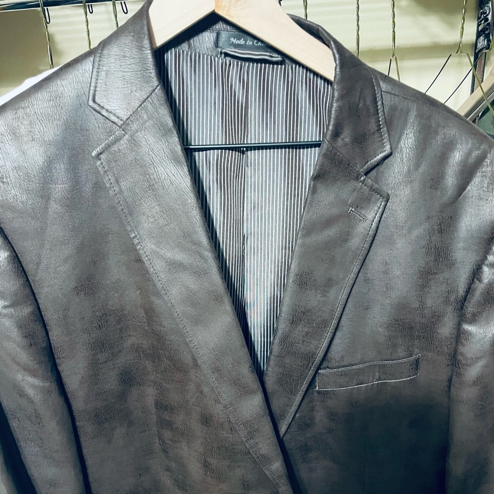 Calvin Klein 48R Brown Blazer